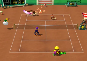 Mario Power Tennis (v1 screen shot game playing